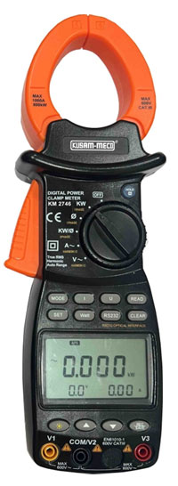 Power Clampmeter With PC Interface