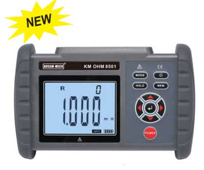 Digital DC low resistance meter
