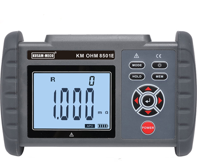 Digital DC low resistance meter