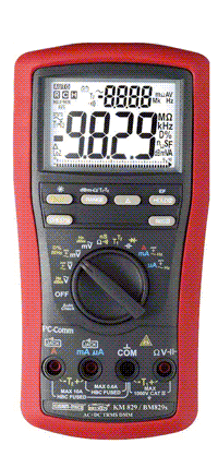 AC + DC TRUE RMS Digital Multimeter with PC Interface