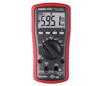 Digital DC low resistance meter