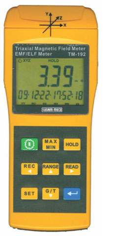 Digital Triaxial ELF Magnetic Field Meter