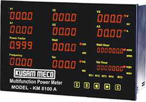 Microprocessor Multifunction TRMS Power Meter